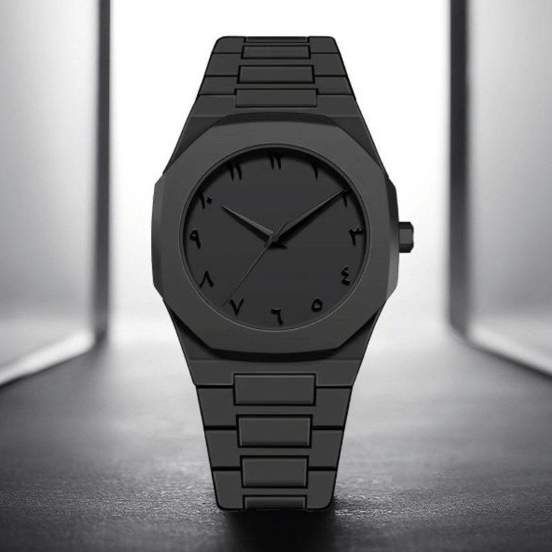 Full Black Aura Quartz Watch for Men