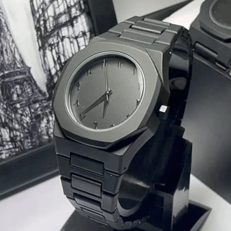 Full Black Aura Quartz Watch for Men
